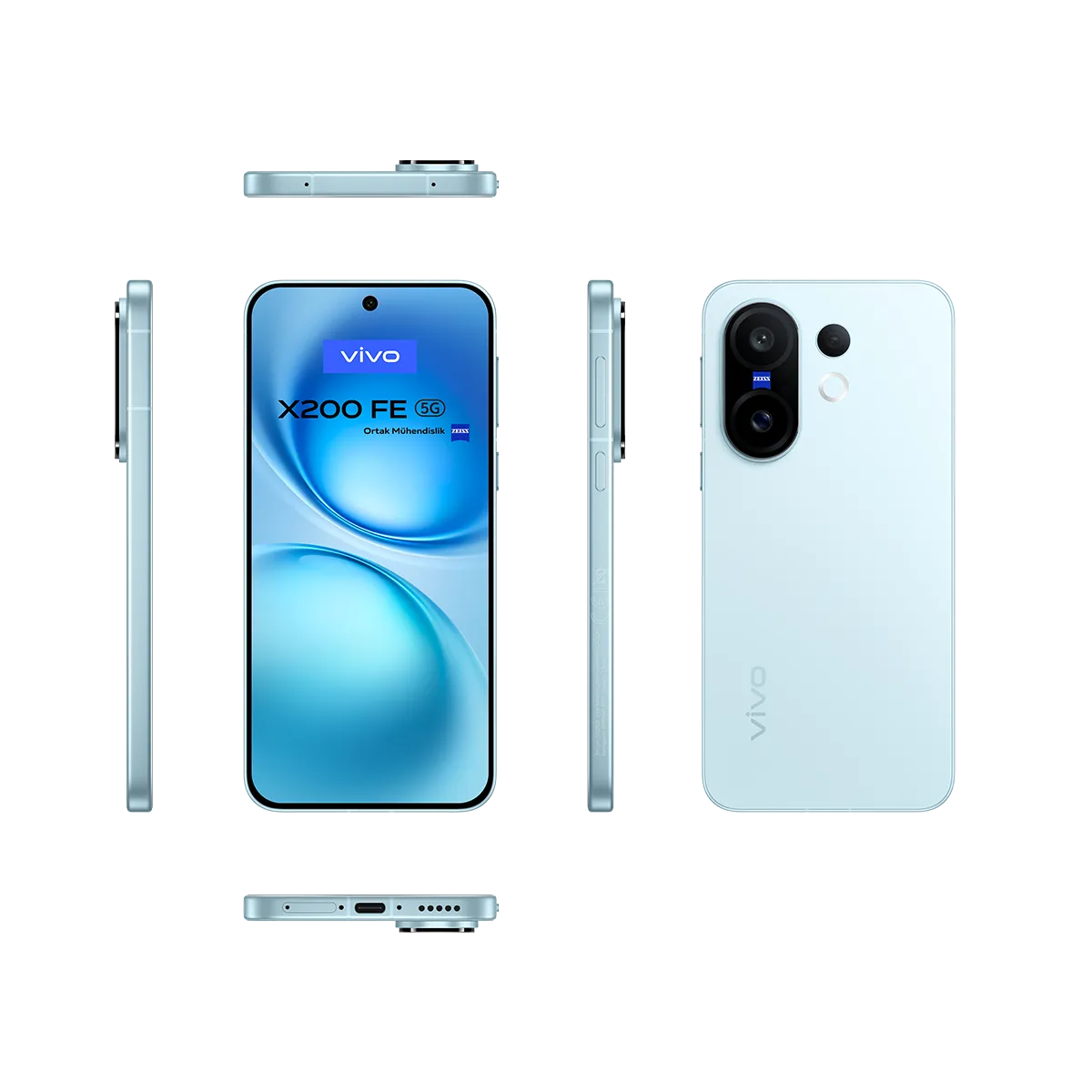vivo X200 FE 5G Buzul Mavi 12 GB + 256 GB_8