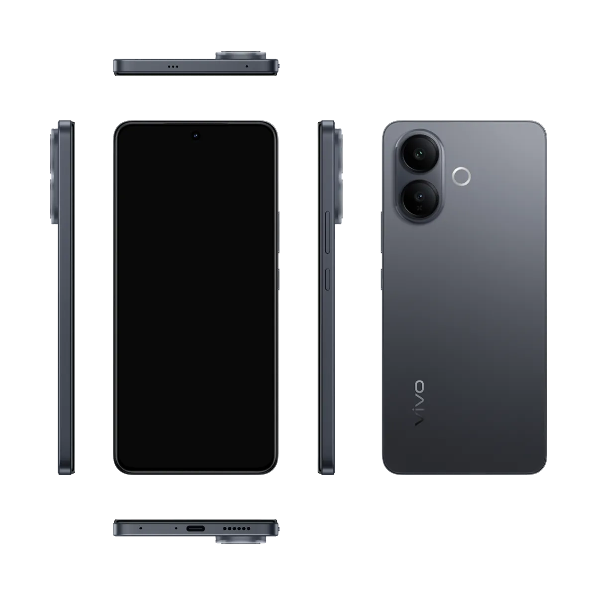 vivo V60 Lite 5G Titanyum Siyahı 8GB+256GB_4