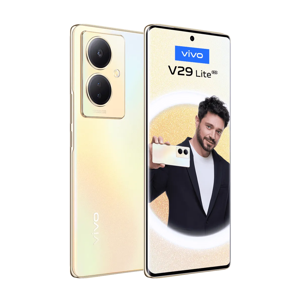 vivo V29 Lite Altın Işıltısı 8GB+256GB_2