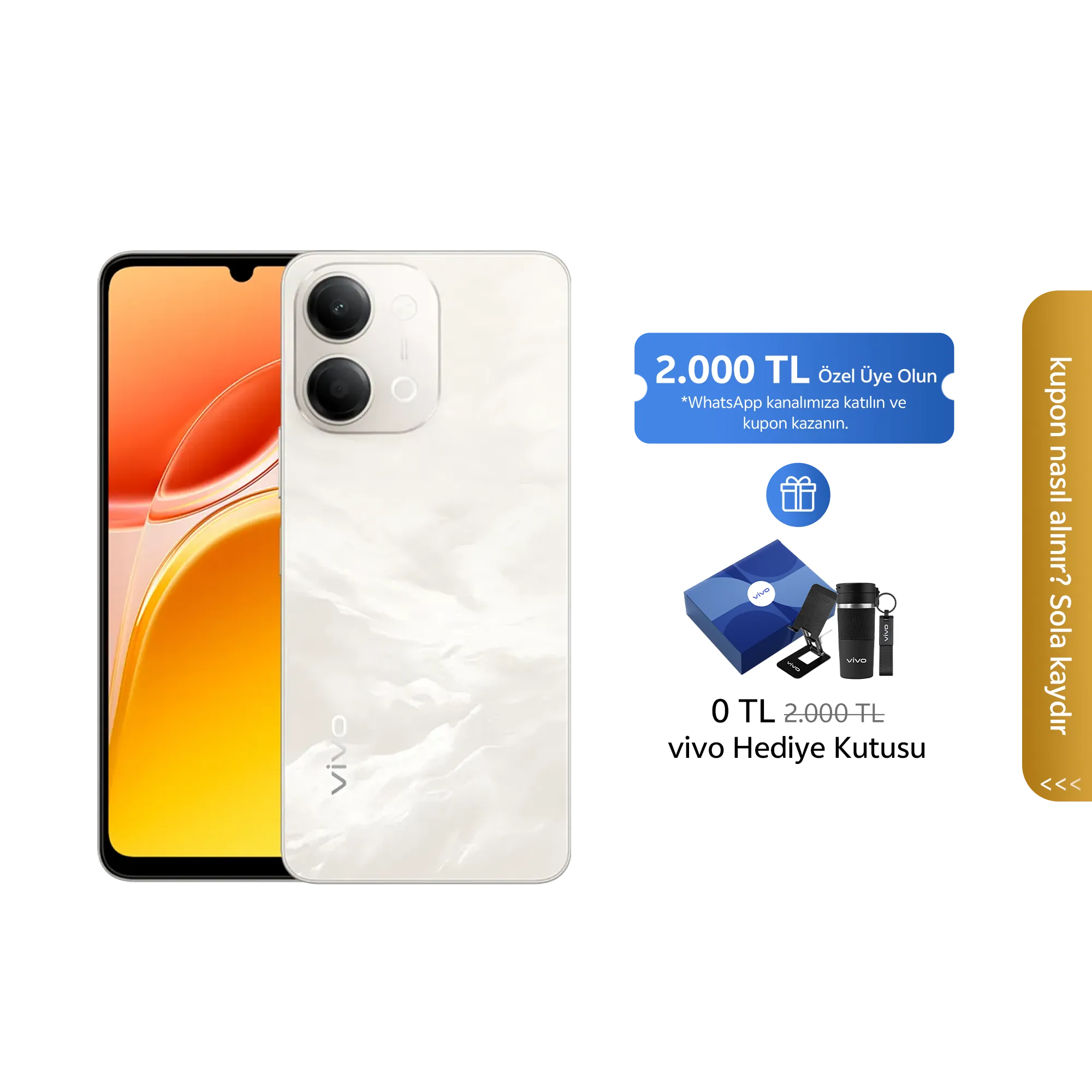 vivo Y11d Zirve Platin 4GB+256GB_1