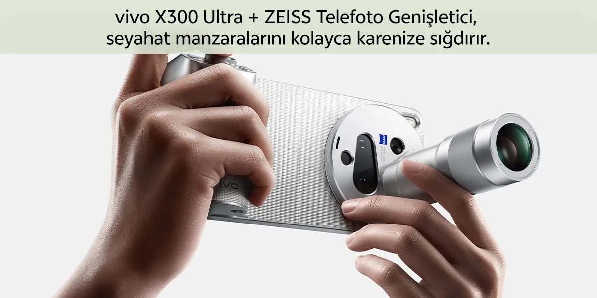 vivo X300 Ultra + ZEISS Telefoto Genişletici